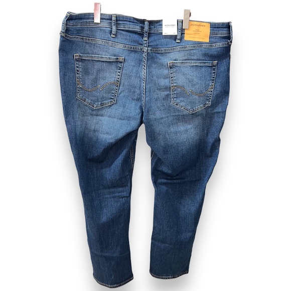NEW Jack & Jones Classic Slim Straight / Tim Fit Jeans Men’s Big & Tall Sz 44x32 - Picture 11 of 13